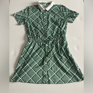 Tuckernuck Tnuck Sport Ditsy Daisy Short Sleeve Alcott Golf Dress XL